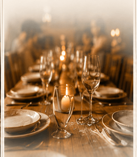 The Table: Events, menus and stories.