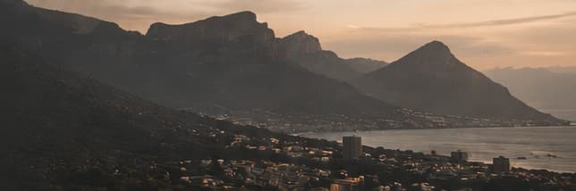 The Twelve Apostles and Camps Bay at dusk